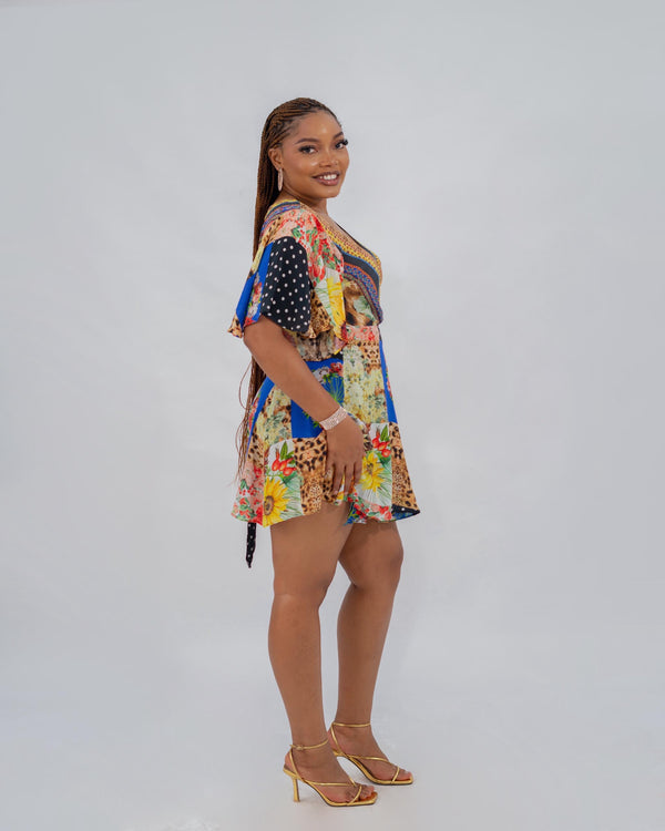 Paisley Wrap Dress