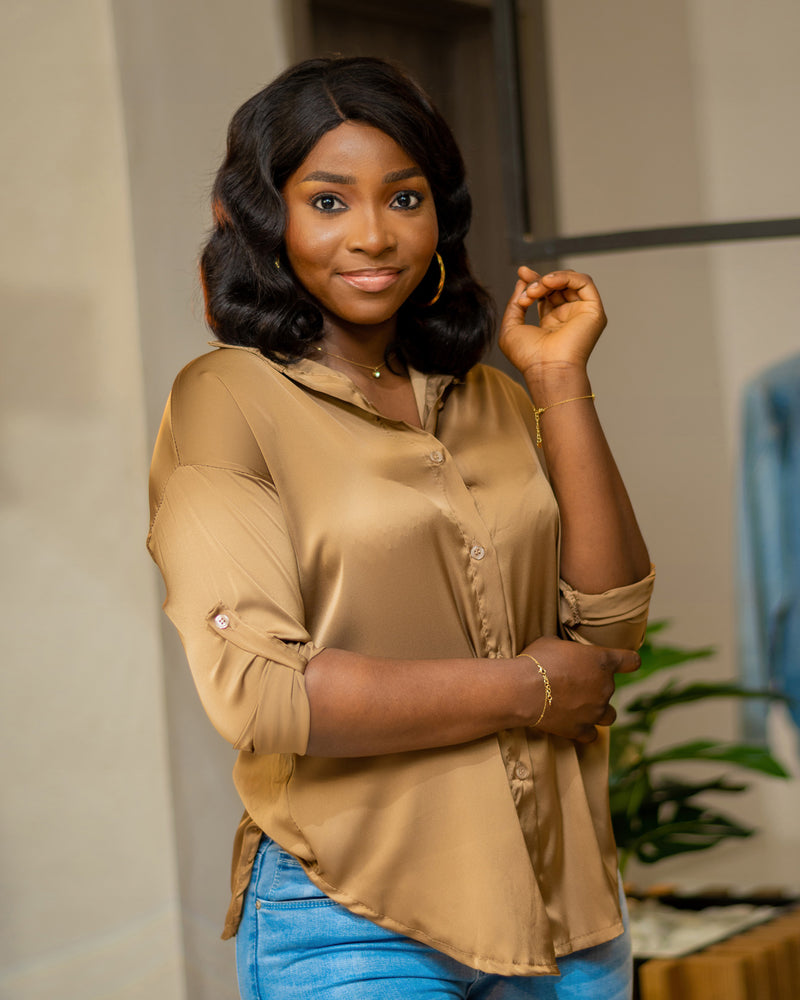 LILIANA SATIN SHIRT