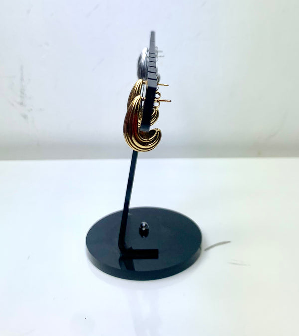 Swirl Water Drop Earrings