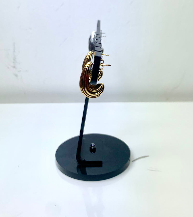 Swirl Water Drop Earrings