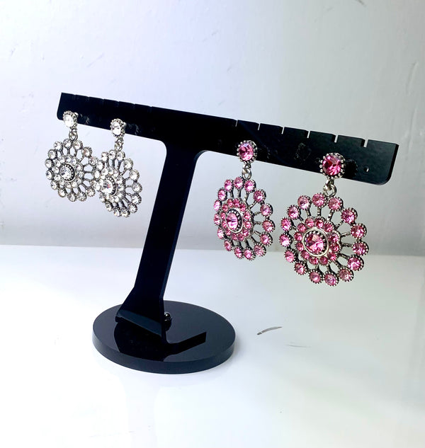 Chandelier Rhinestones Earrings