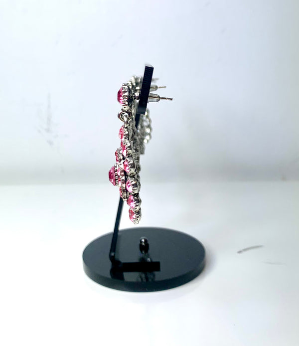 Chandelier Rhinestones Earrings