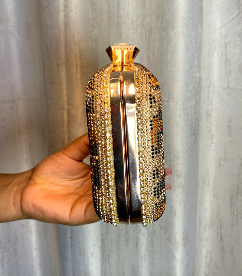 Leopard Print Clutch Purse