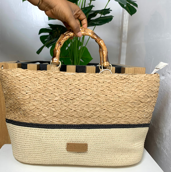 Selena Raffia Bag