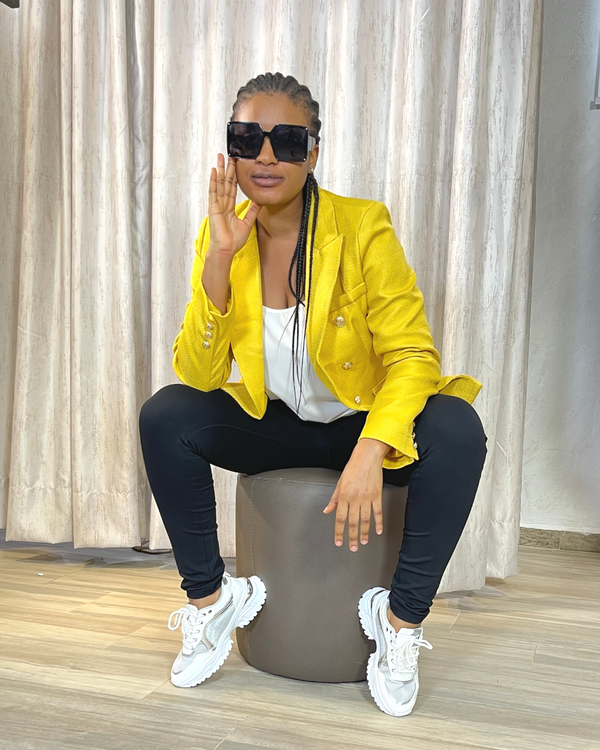 Valerie Yellow Blazer
