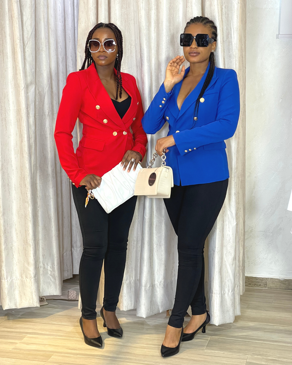 Charlotte Red Blazer