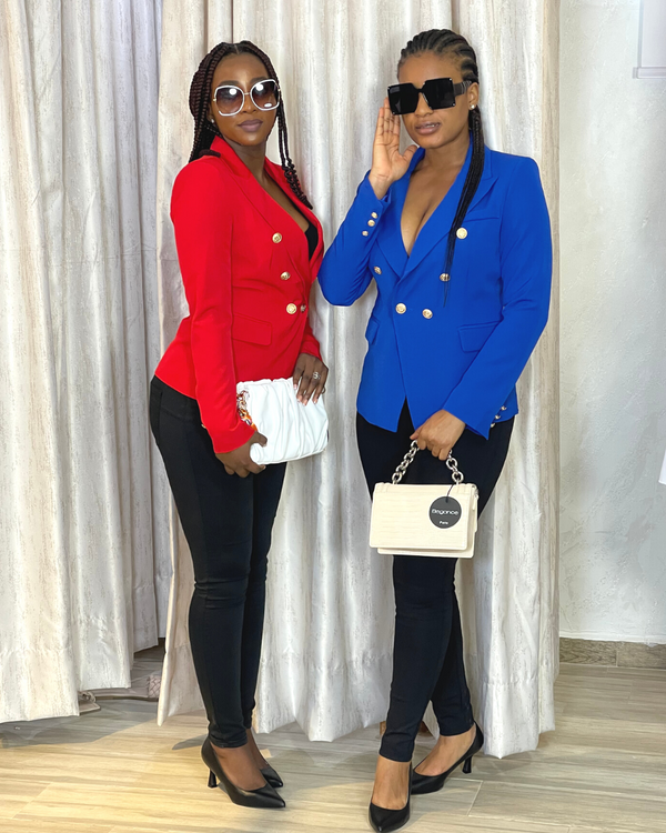 Charlotte Red Blazer
