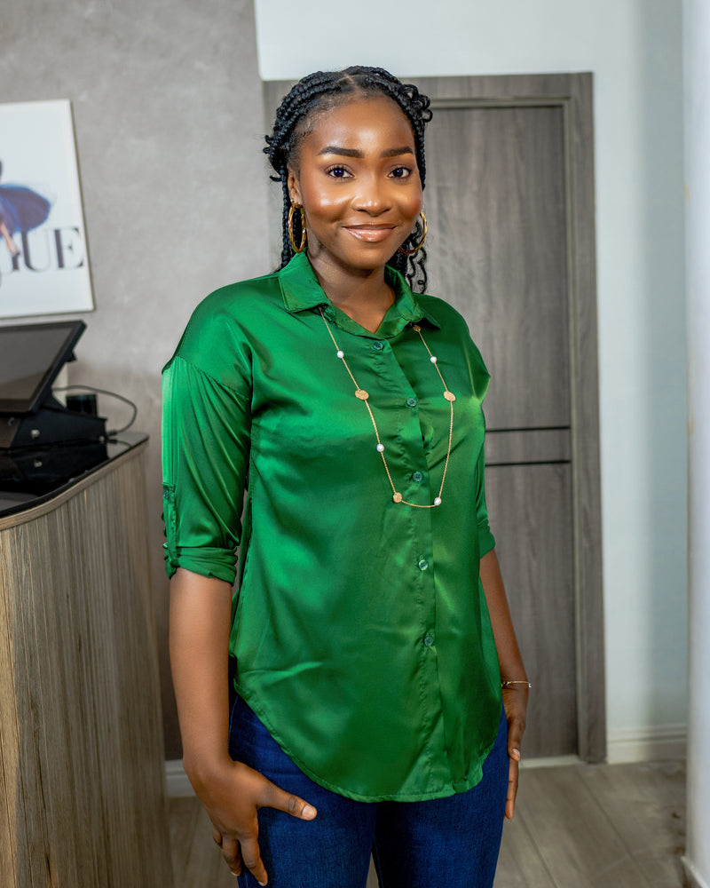 Tatiana Satin Shirt