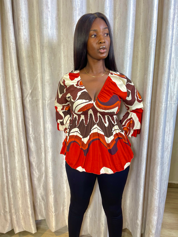 Stephanie Bell Sleeve Top