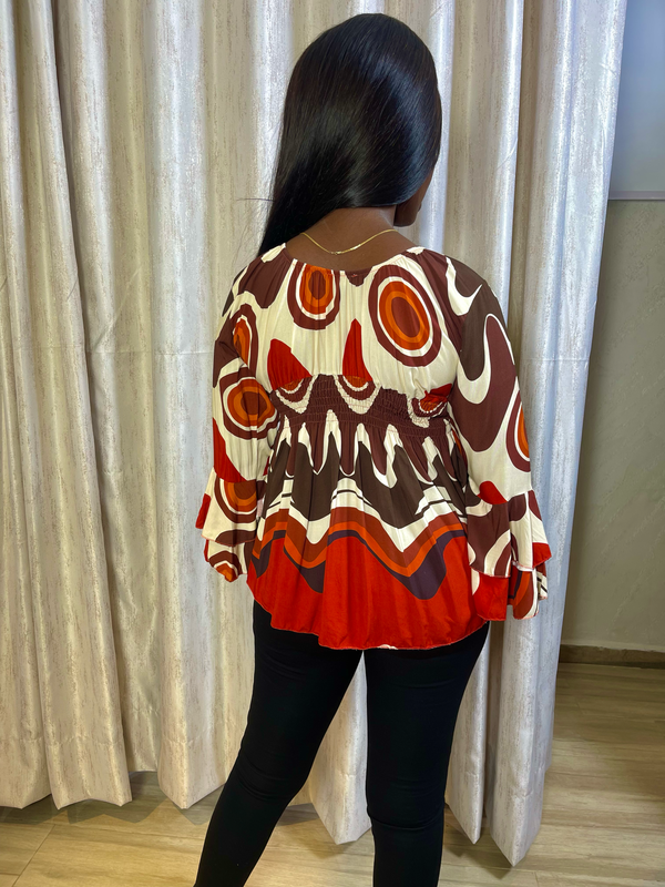 Stephanie Bell Sleeve Top